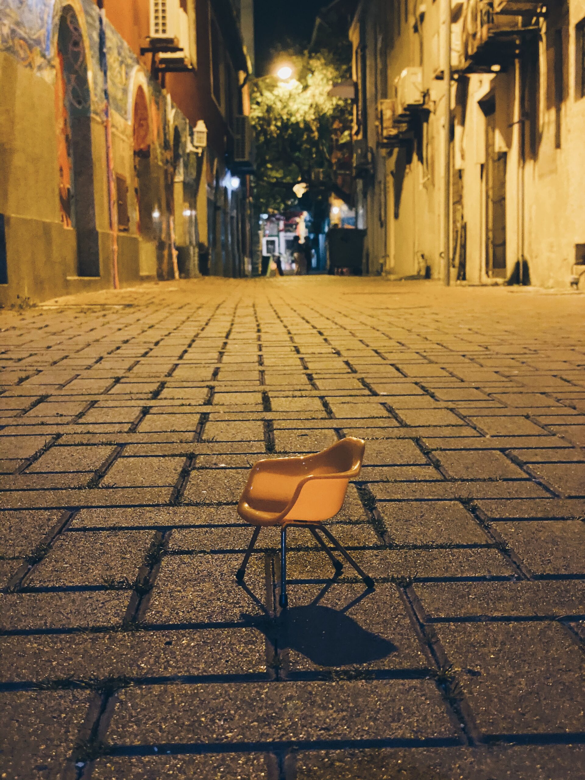 Orange Eames in Curacao