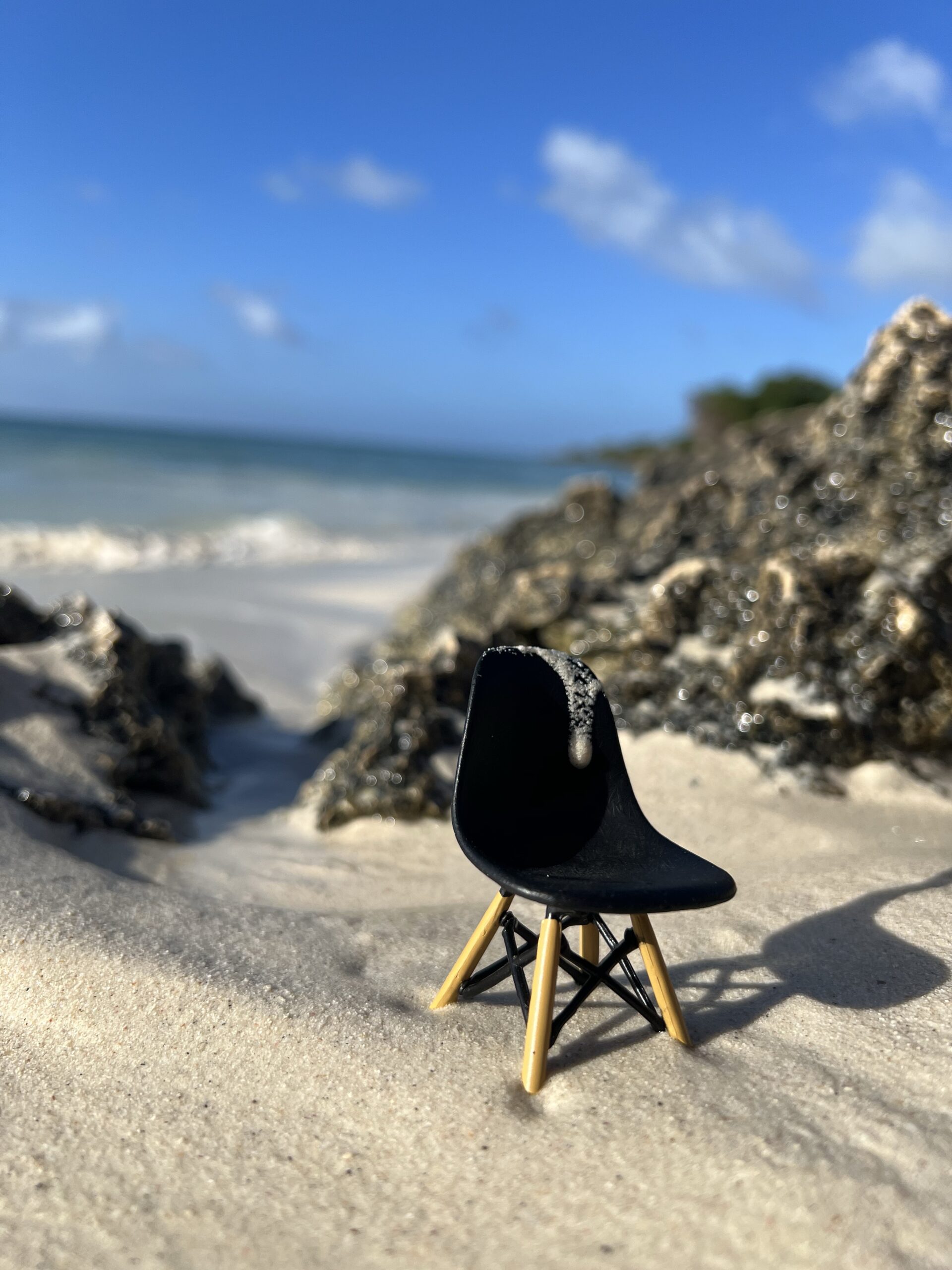 Eames DSW at Eagle Beach, Aruba